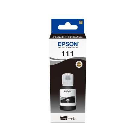 Botella de tinta negra pigmentada EcoTank 111