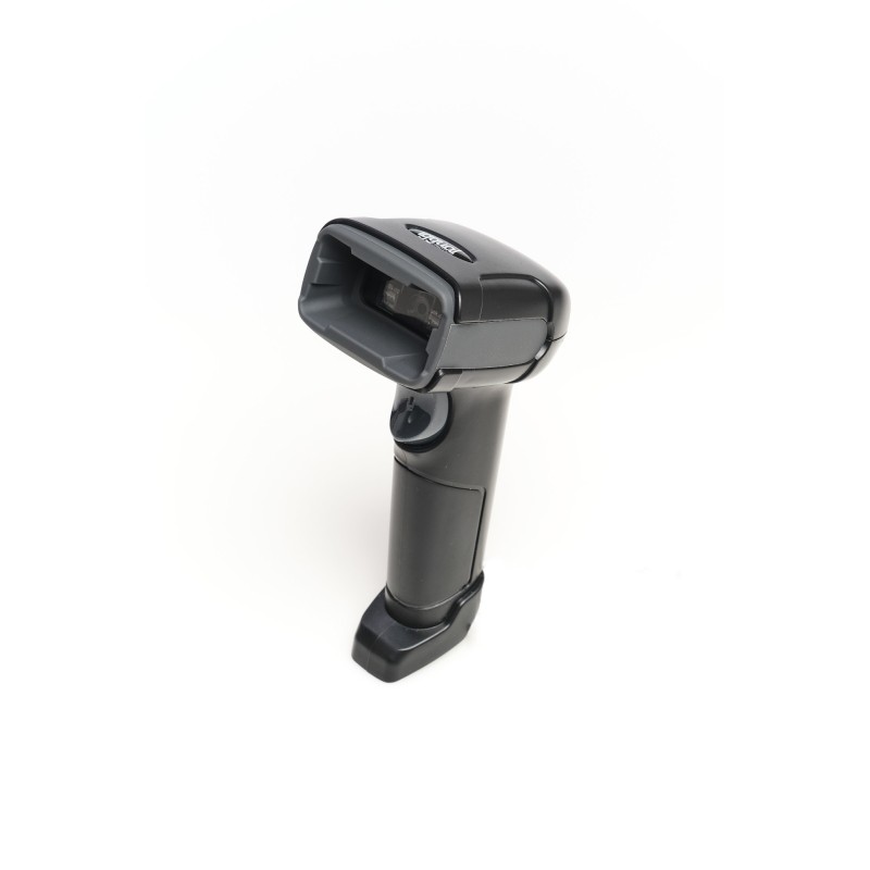 Lector cdigo barras 2D USB con soporte