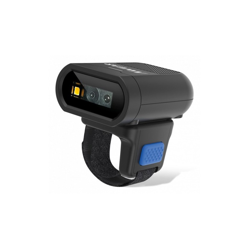 WD4 Ring Scanner Lector de cdigos de barras manos libres 1D/2D LED Negro