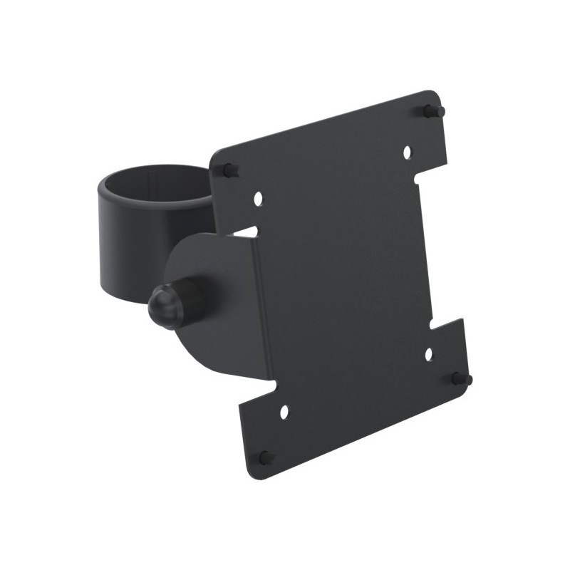 SpacePole POS SPV3301-FX-02 accesorio para terminal de punto de venta Montaje POS Negro Metal 10 kg 75 x 75 mm 100 x 100 mm