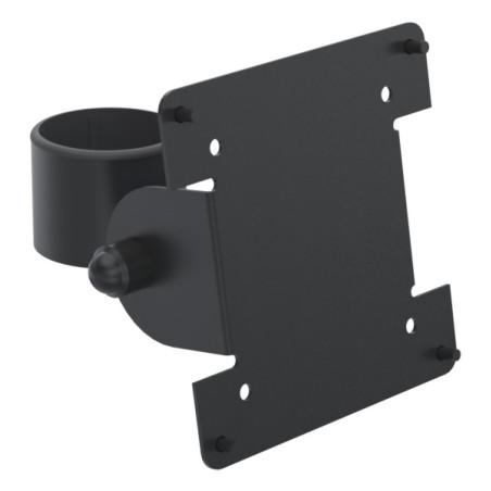 SpacePole POS SPV3301-FX-02 accesorio para terminal de punto de venta Montaje POS Negro Metal 10 kg 75 x 75 mm 100 x 100 mm
