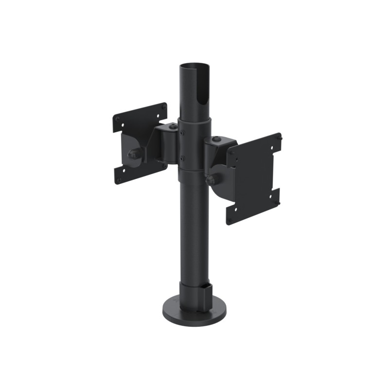 SpacePole POS SPV1103-FX-02 accesorio para terminal de punto de venta Montaje POS Negro Metal 75 x 75 mm 100 x 100 mm