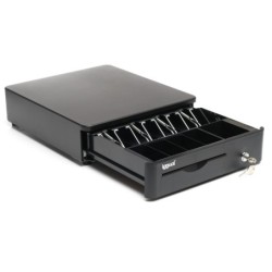 Cajn Portamonedas IRON-10R 38cm 4+5 negro