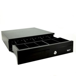 Cajn Portamonedas IRON-30 42cm 5+5 negro