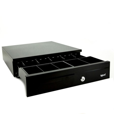 Cajn Portamonedas IRON-30 42cm 5+5 negro