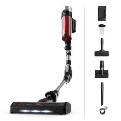 RH2077 Aspiradora escoba 2 en 1 Batera Secar Sin bolsa 0 4 L 250 W Negro  Rojo