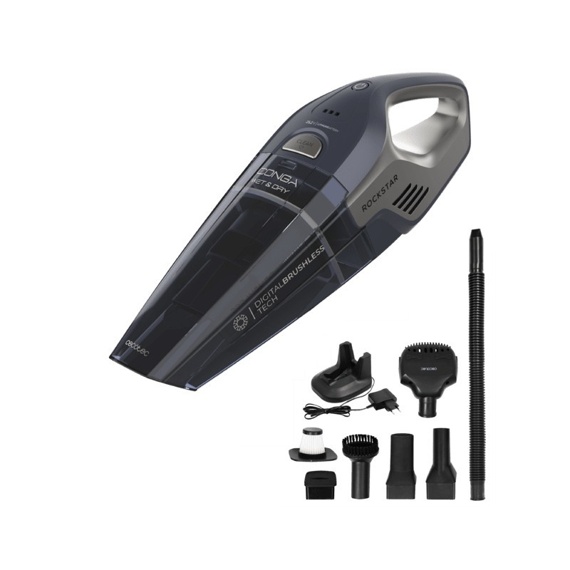 Conga Rockstar 25.2V Animal Hand aspiradora de mano Azul oscuro Sin bolsa