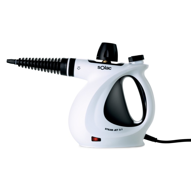 Steam jet 2.1 Limpiador a vapor porttil 0 35 L 1050 W Negro  Blanco