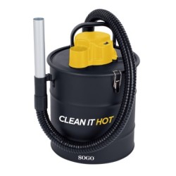 ASP-SS-16130 aspiradora de cenizas 1200 AW 20 L Negro  Amarillo