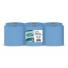 BOBINA DE PAPEL MECHA AMOOS 2 CAPAS 125M - Pack de 6 unidades