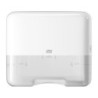 Singlefold/C-fold Mini Dispensador de toallas de papel en hojas Blanco