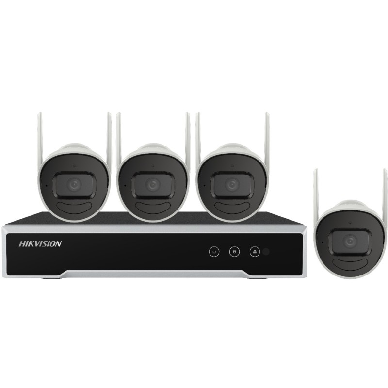 NK42W0H-1T(WD)(D)/EU kit de videovigilancia Inalmbrico y almbrico 4 canales