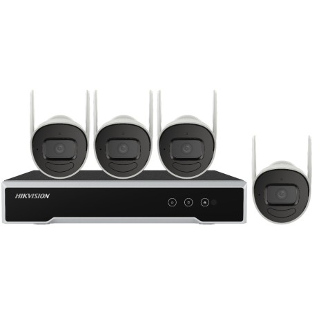 NK42W0H-1T(WD)(D)/EU kit de videovigilancia Inalmbrico y almbrico 4 canales