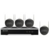 NK42W0H-1T(WD)(D)/EU kit de videovigilancia Inalmbrico y almbrico 4 canales