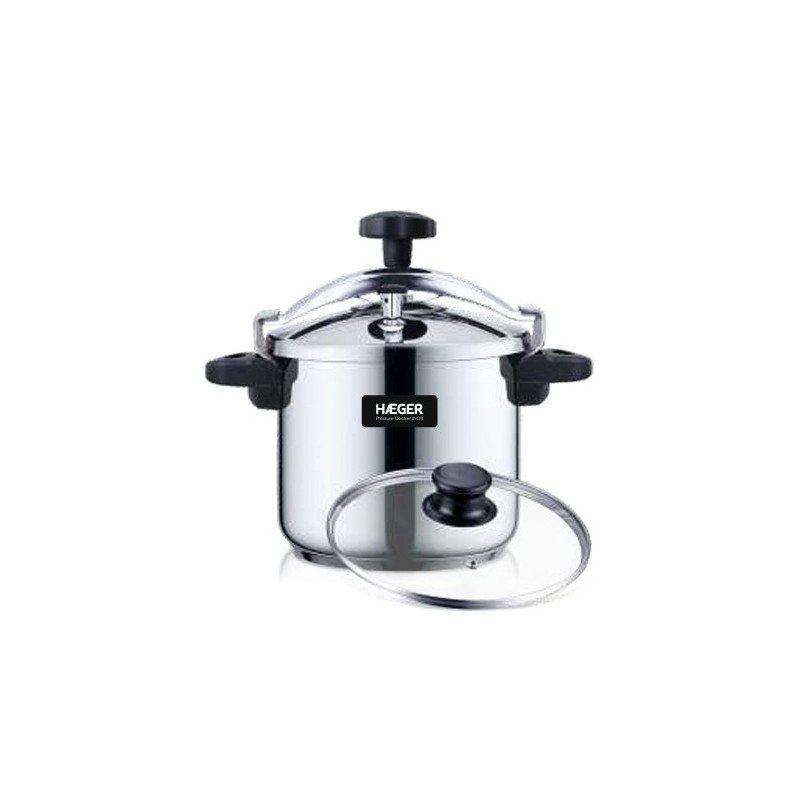 PC-10S.021A olla a presin 10 L Acero inoxidable