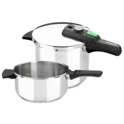 M560005 olla a presin 10 L Acero inoxidable
