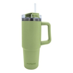 TRAVELMUG900GN taza de viaje 900 ml Verde Acero inoxidable