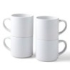 Stackable tazn Blanco Universal 4 pieza(s)