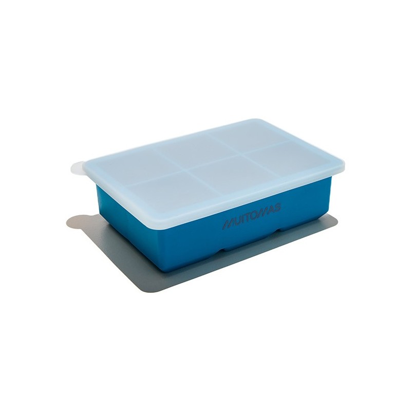 ICECUBESILBL bandeja cubito de hielo 6 pieza(s) Molde