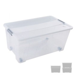 CAJA ALMA. ARCHIVO 2000 C/TAPA 61L 40X68X31CM TRAN