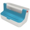 61250061 caja de almacenaje Rectangular Plstico Azul  Blanco