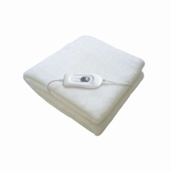 UB-070.005A manta elctrica y almohadilla 60 W Blanco Polister  Lana