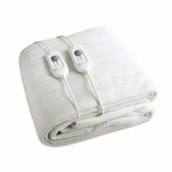 UB-140.002A manta elctrica y almohadilla 60 W Blanco Polister