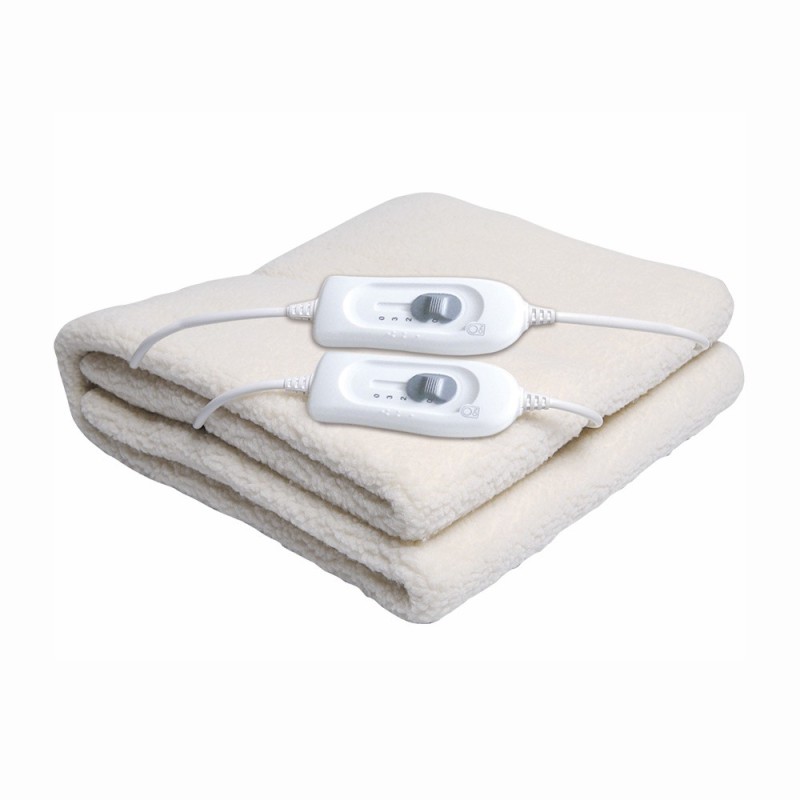 UB-140.004A manta elctrica y almohadilla 60 W Blanco Polister