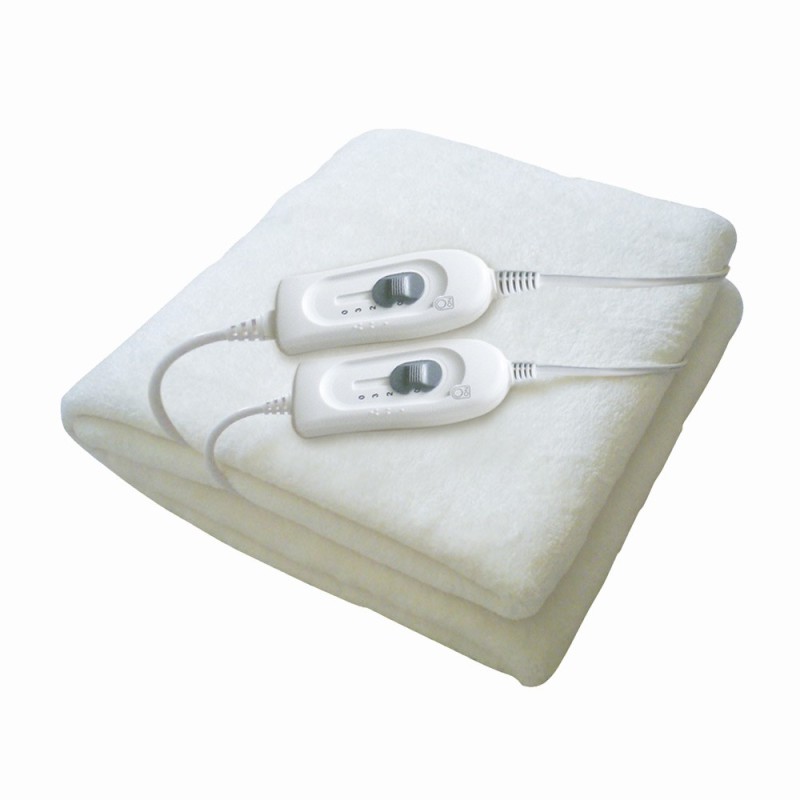 UB-140.003A manta elctrica y almohadilla 60 W Blanco Micropolar  Polister