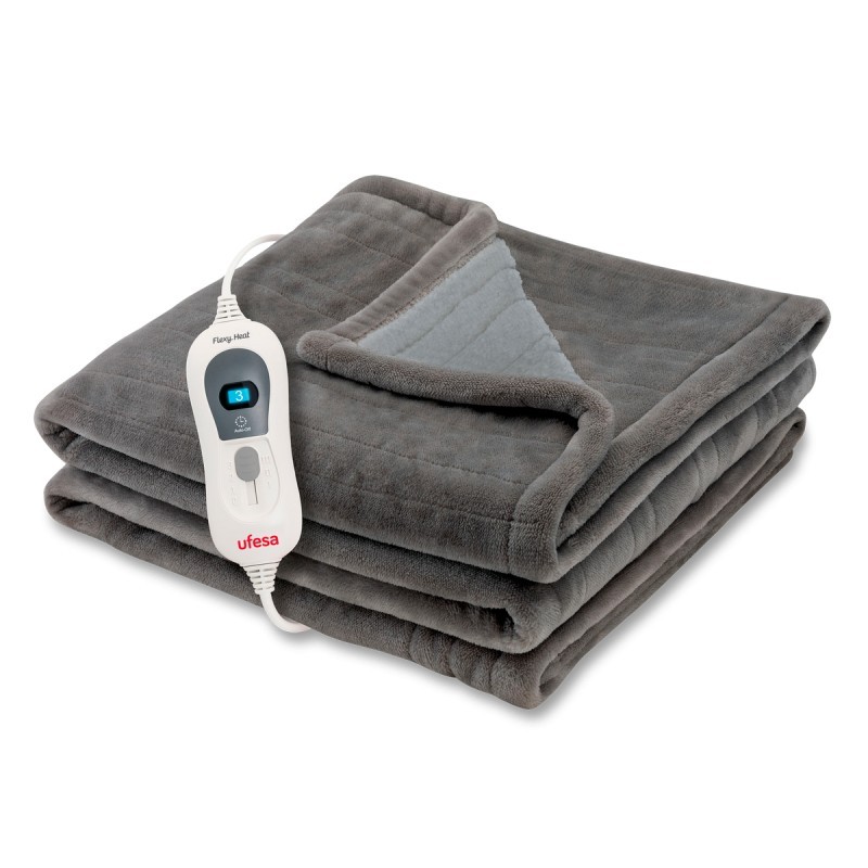 Softy Fleece Manta elctrica 120 W Gris