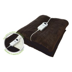 EB-162.001A manta elctrica y almohadilla 100 W Marrn  Crema de color Velln