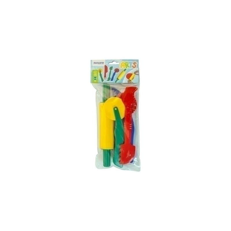 JUEGO MINILAND 5 ACCESORIOS PASTA 22cm - Pack de 12 unidades