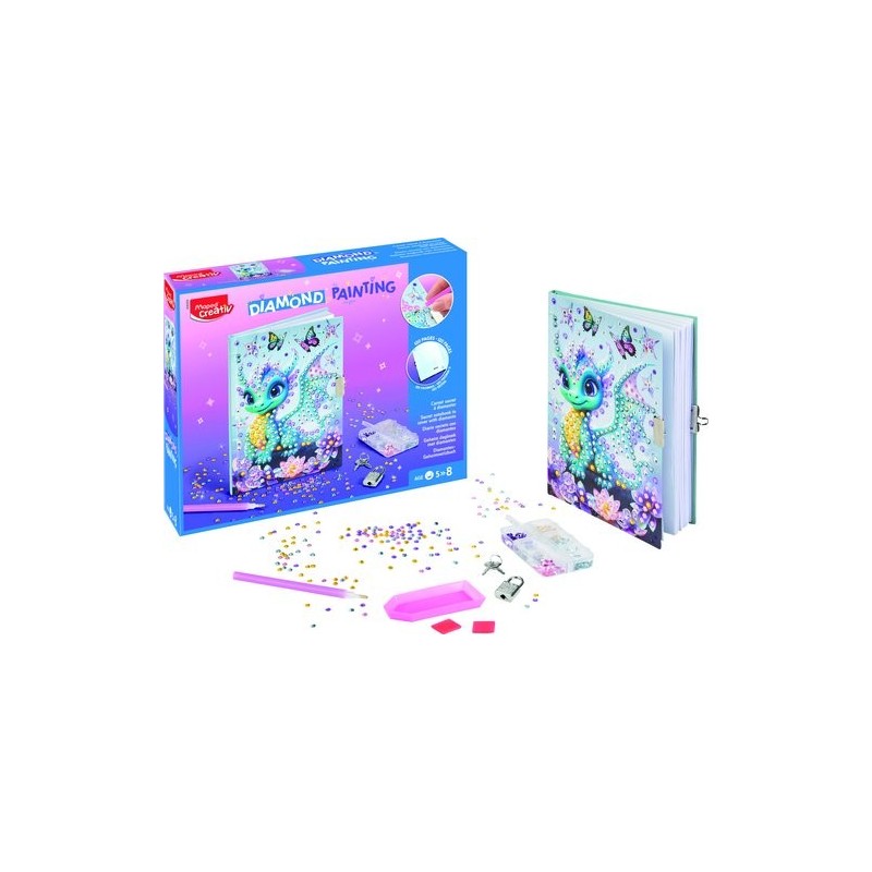 MAPED CREATIVE DIAMOND PAINTING NOTEBOOK