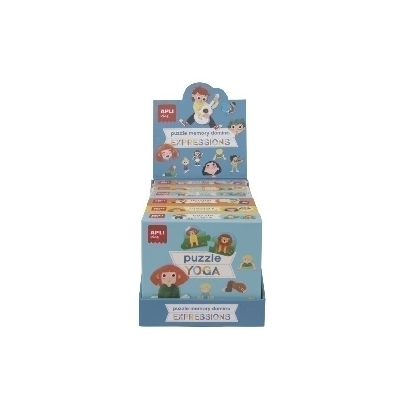 PUZZLE EDUCATIVO APLI EXPRESSIONS C/6