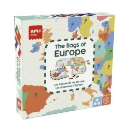 PUZZLE EDUCATIVO APLI BANDERAS EU