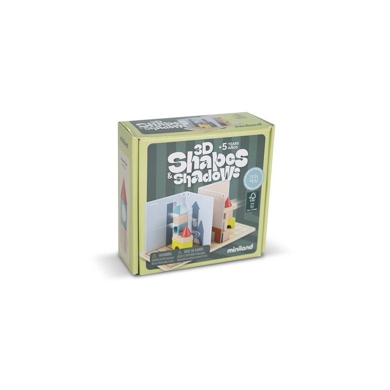 JUEGO MINILAND 3D SHAPES & SHADOWS