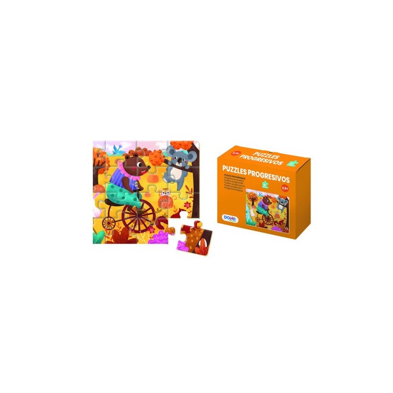 PUZZLE DE 16 PIEZAS - A PARTIR DE 2 5 AOS DOHE 65004