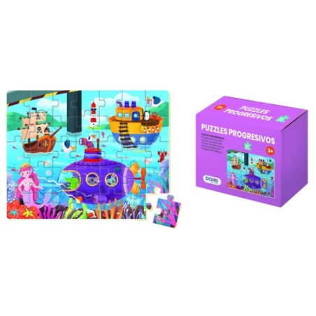 PUZZLE DE 35 PIEZAS - A PARTIR DE 3 AOS DOHE 65008