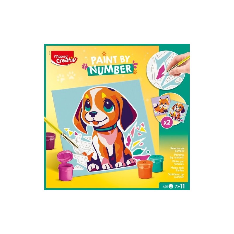 MAPED CREATIVE PINTA NUM. PERRO