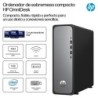 OmniDesk Slim Desktop S03-0020ns PC Intel Core i3 i3-14100 8 GB DDR5-SDRAM 512 GB SSD FreeDOS Torre Plata