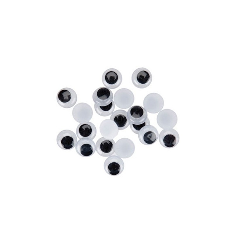 OJOS MOVILES SMART OVAL. 8 mm. PACK 60