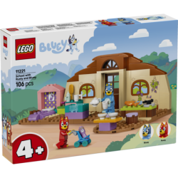 LEGO ESCUELA CON RUSTY Y BLUEY
