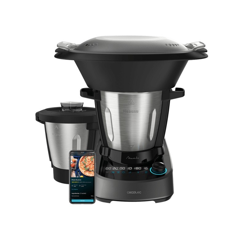 Mambo 11090 Habana 1600 W 3 3 L Negro  Acero inoxidable