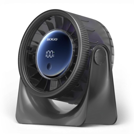 Ventilador De Mesa Mini Recargable 3000mah