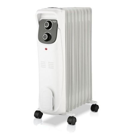 OH-009.006A calefactor elctrico Interior Negro  Blanco 2000 W Radiador de aceite elctrico