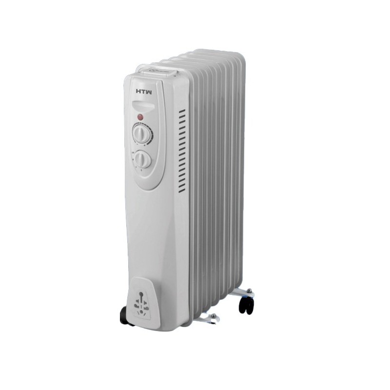 HTW-RAD71500F1 calefactor elctrico Interior Blanco 1500 W Radiador de aceite elctrico