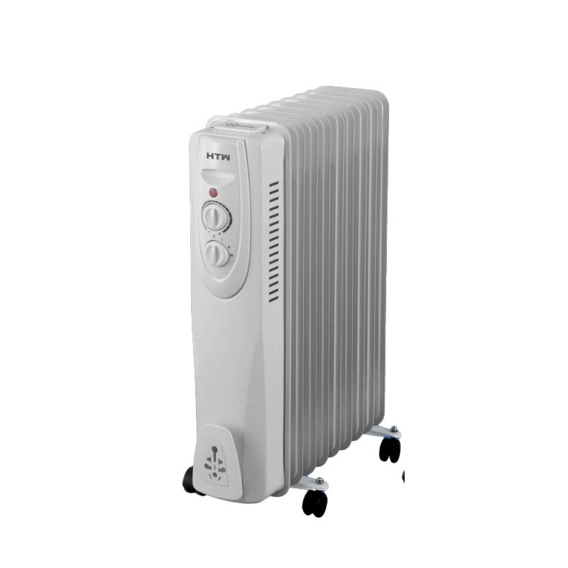 HTW-RAD92000F1 calefactor elctrico Interior Blanco 2000 W Radiador de aceite elctrico