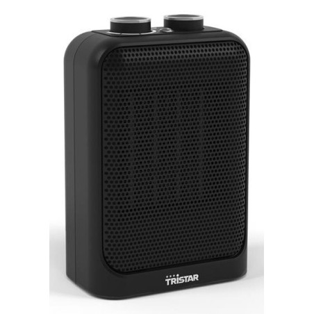 KA-5205 calefactor elctrico Interior Negro 1500 W Ventilador elctrico