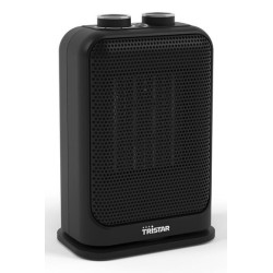 KA-5206 calefactor elctrico Interior Negro 1500 W Ventilador elctrico