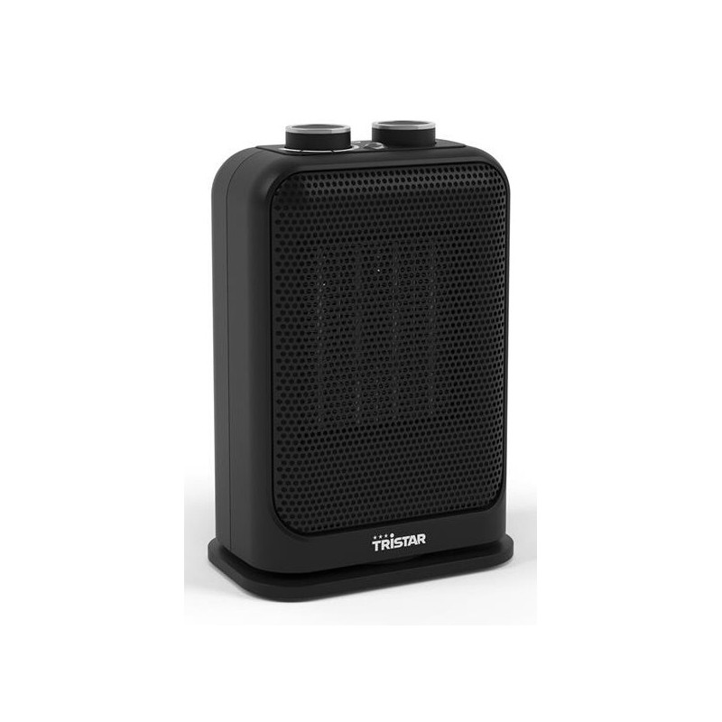 KA-5206 calefactor elctrico Interior Negro 1500 W Ventilador elctrico